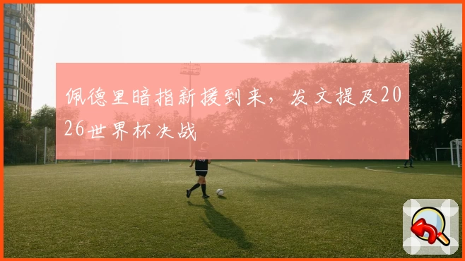 佩德里暗指新援到来，发文提及2026世界杯决战